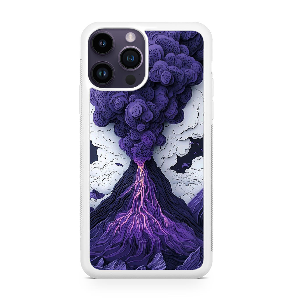Violet Fury The Awakening Volcano iPhone 15 Pro / 15 Pro Max Case