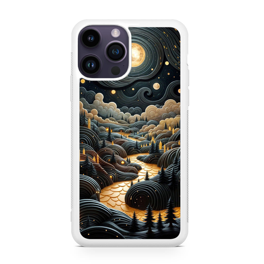Whispers of the Lunar Valley iPhone 15 Pro / 15 Pro Max Case