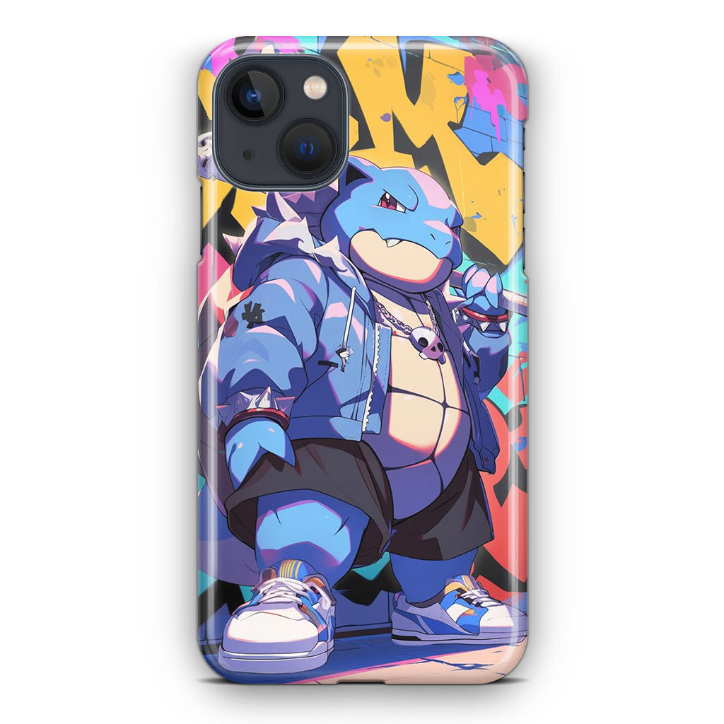 Blastoise Breaks The Block iPhone 15 / 15 Plus Case
