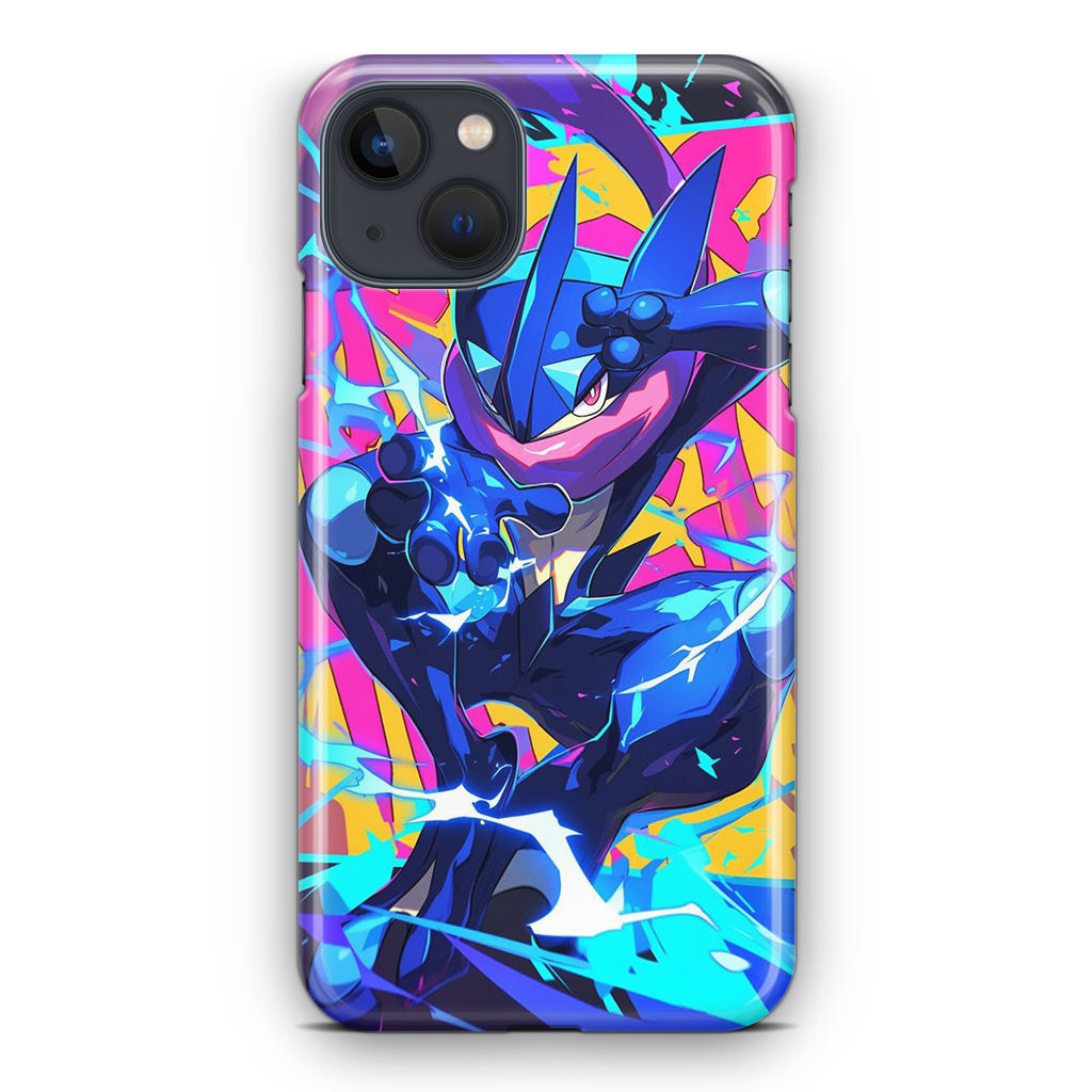 Greninja Aqua Blast iPhone 15 / 15 Plus Case
