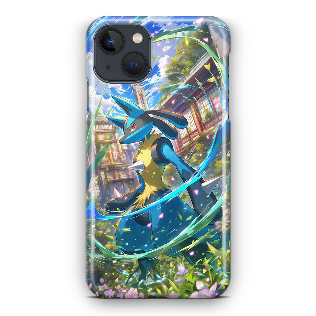 Lucario Precognitive Aura iPhone 15 / 15 Plus Case