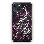 Mewtwo Cosmic Energy iPhone 15 / 15 Plus Case