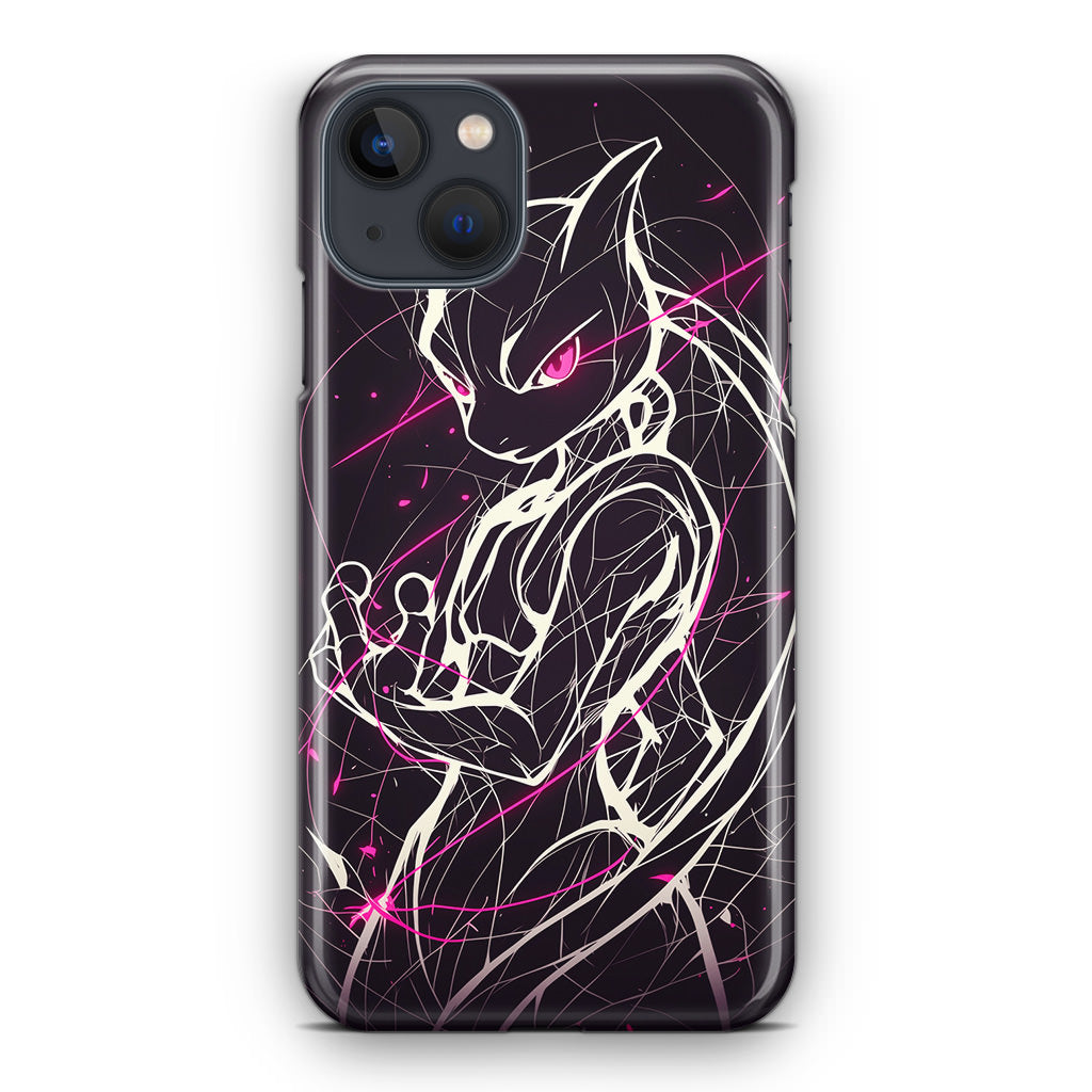 Mewtwo Cosmic Energy iPhone 15 / 15 Plus Case