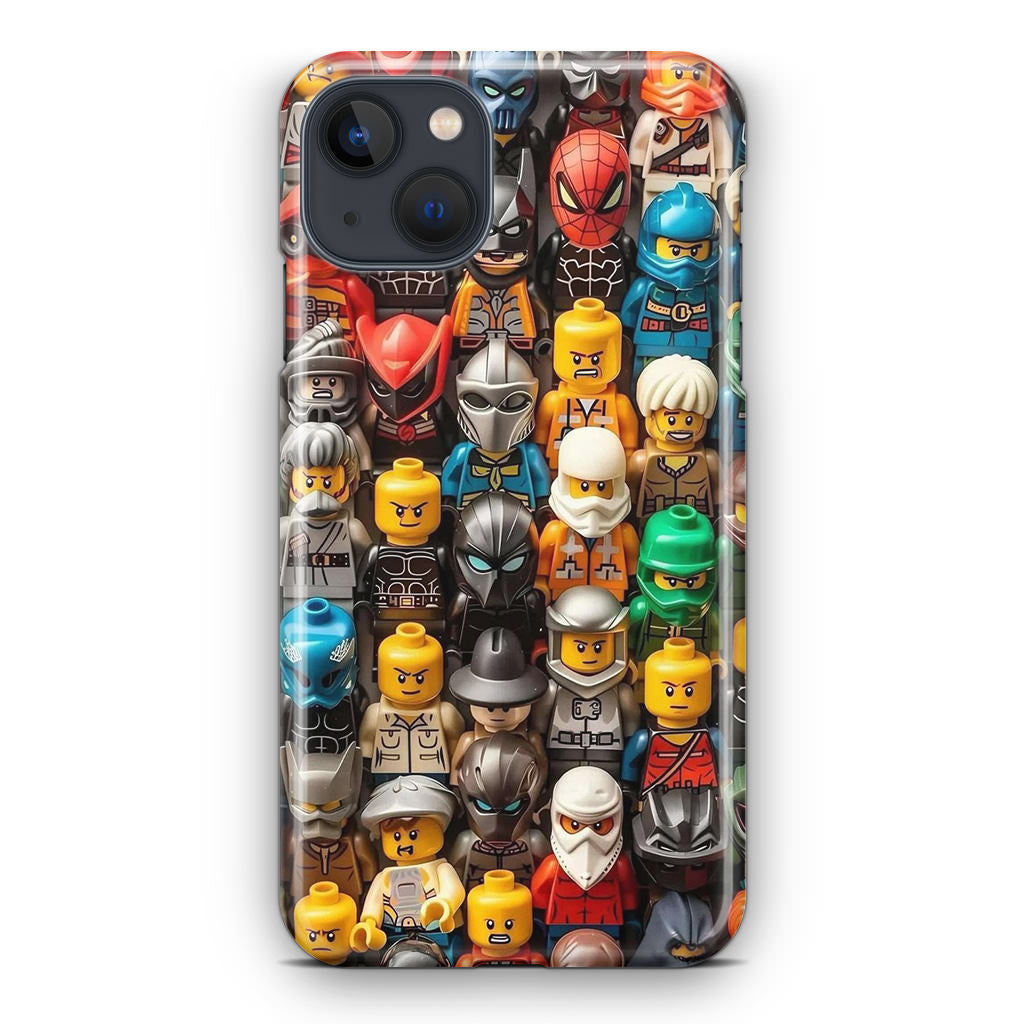 Mini Figures Heroes Assemble iPhone 15 / 15 Plus Case