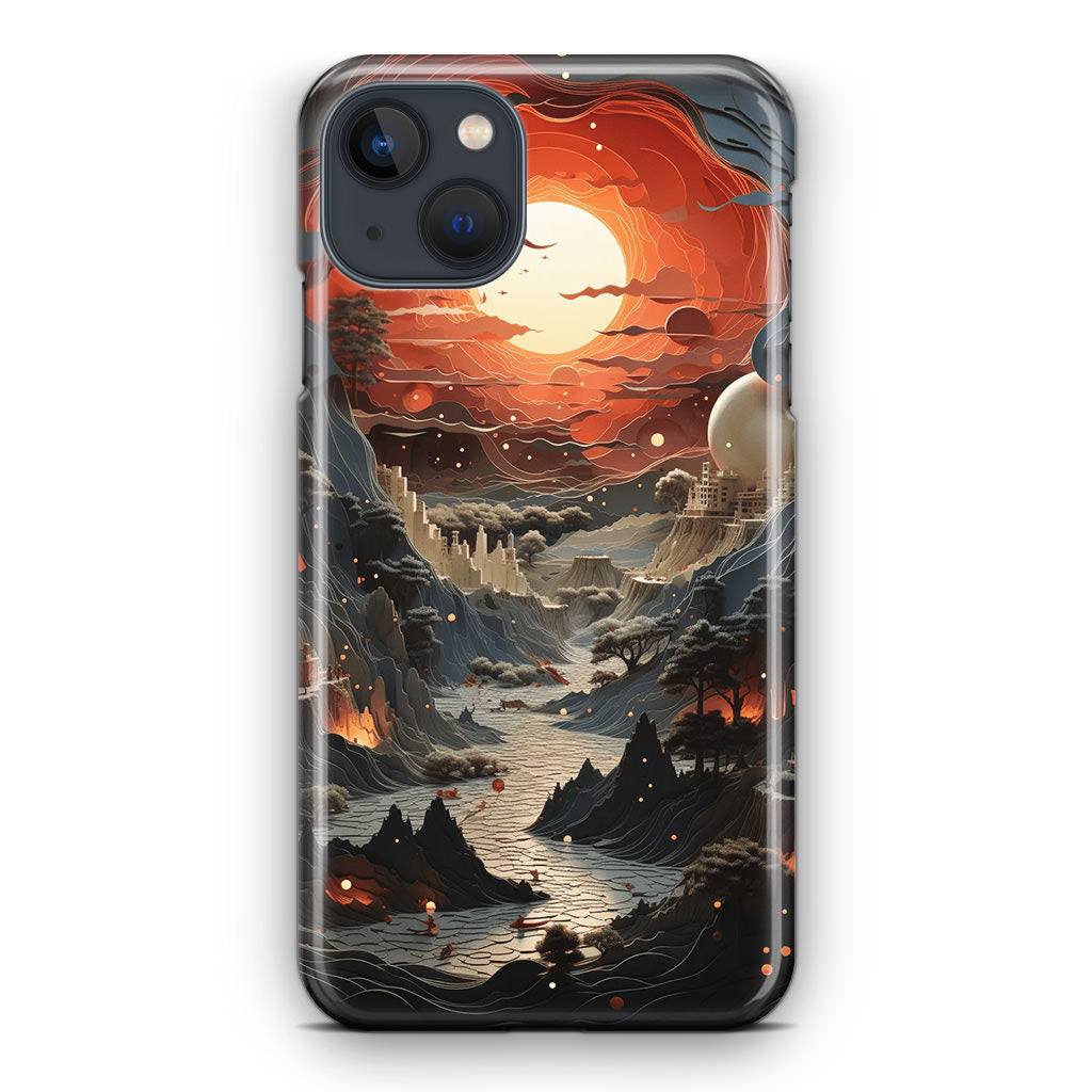 Valley of the Dying Sun iPhone 15 / 15 Plus Case