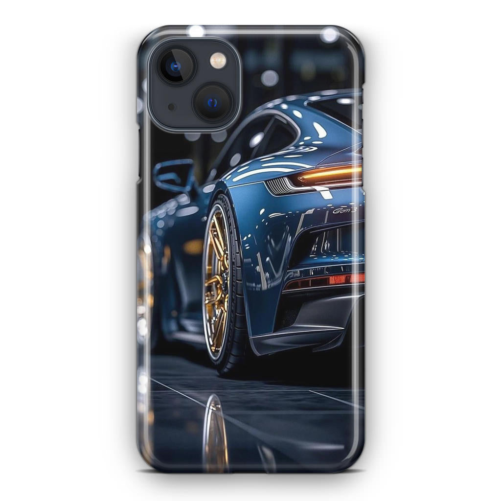 Velvet Thunder Elegance on Wheels iPhone 15 / 15 Plus Case