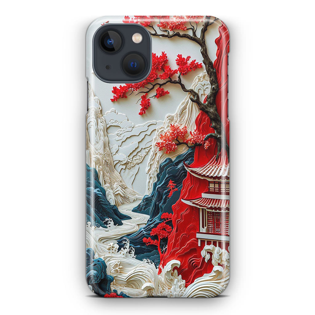 Whispers of the Crimson Zen iPhone 15 / 15 Plus Case