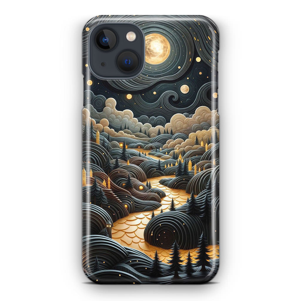 Whispers of the Lunar Valley iPhone 15 / 15 Plus Case