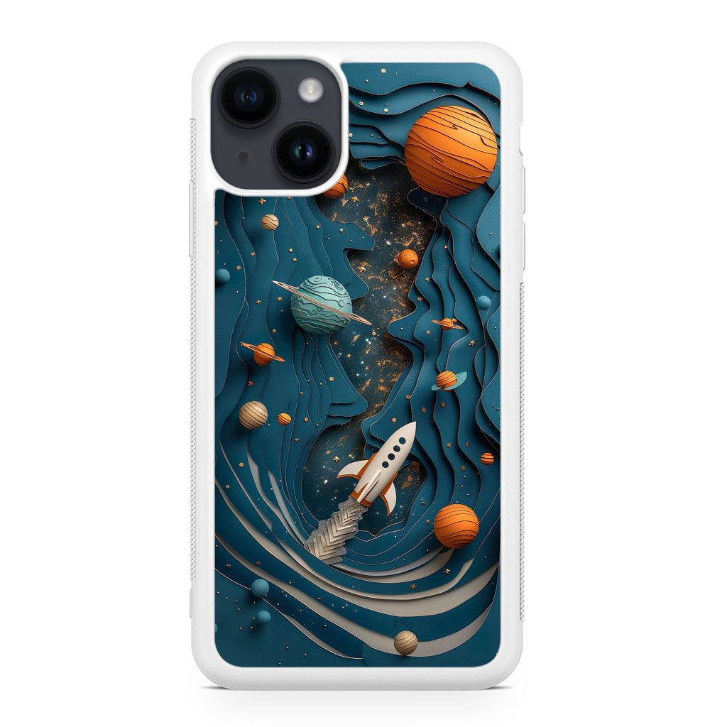 Cardboard Cosmos iPhone 15 / 15 Plus Case