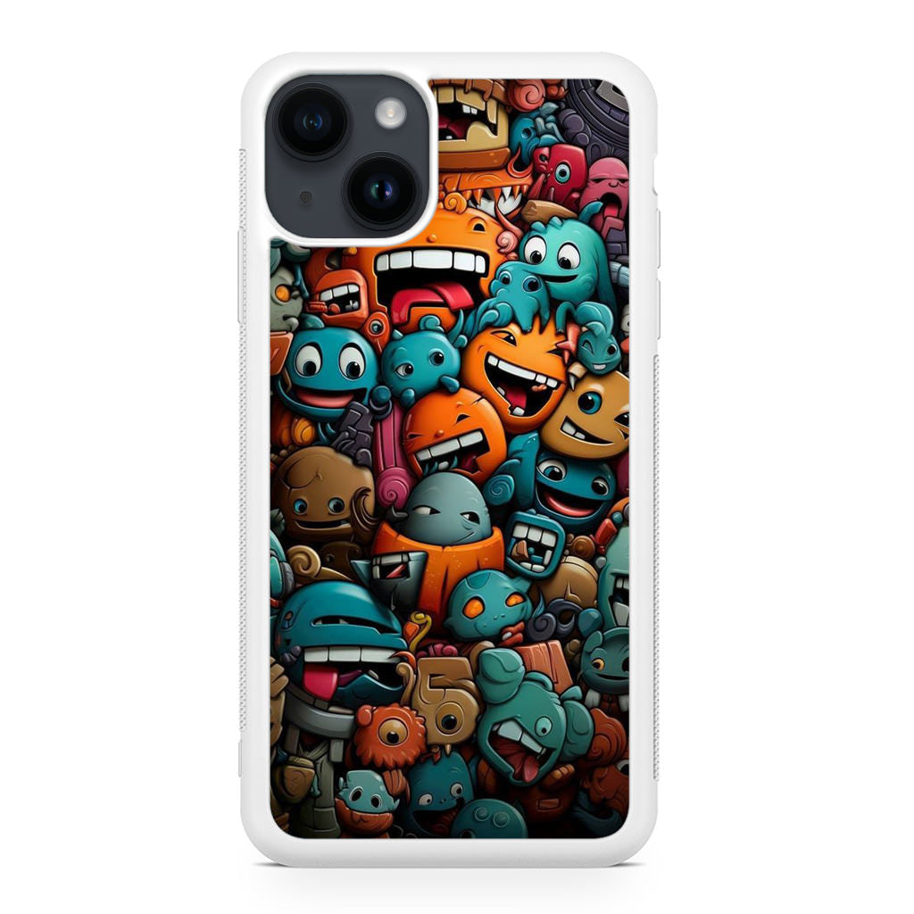 Chaos Chuckles Invasion iPhone 15 / 15 Plus Case