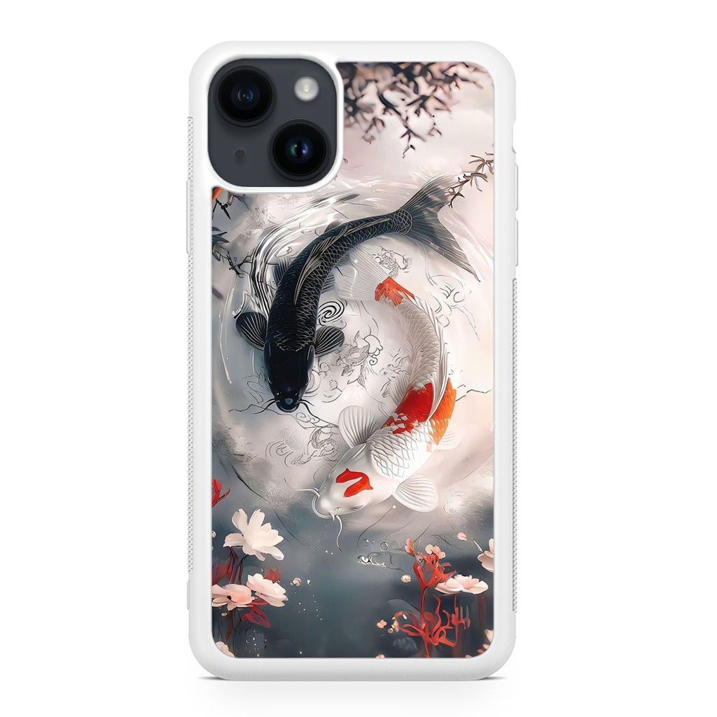 Eternal Balance of The Koi Spirits iPhone 15 / 15 Plus Case