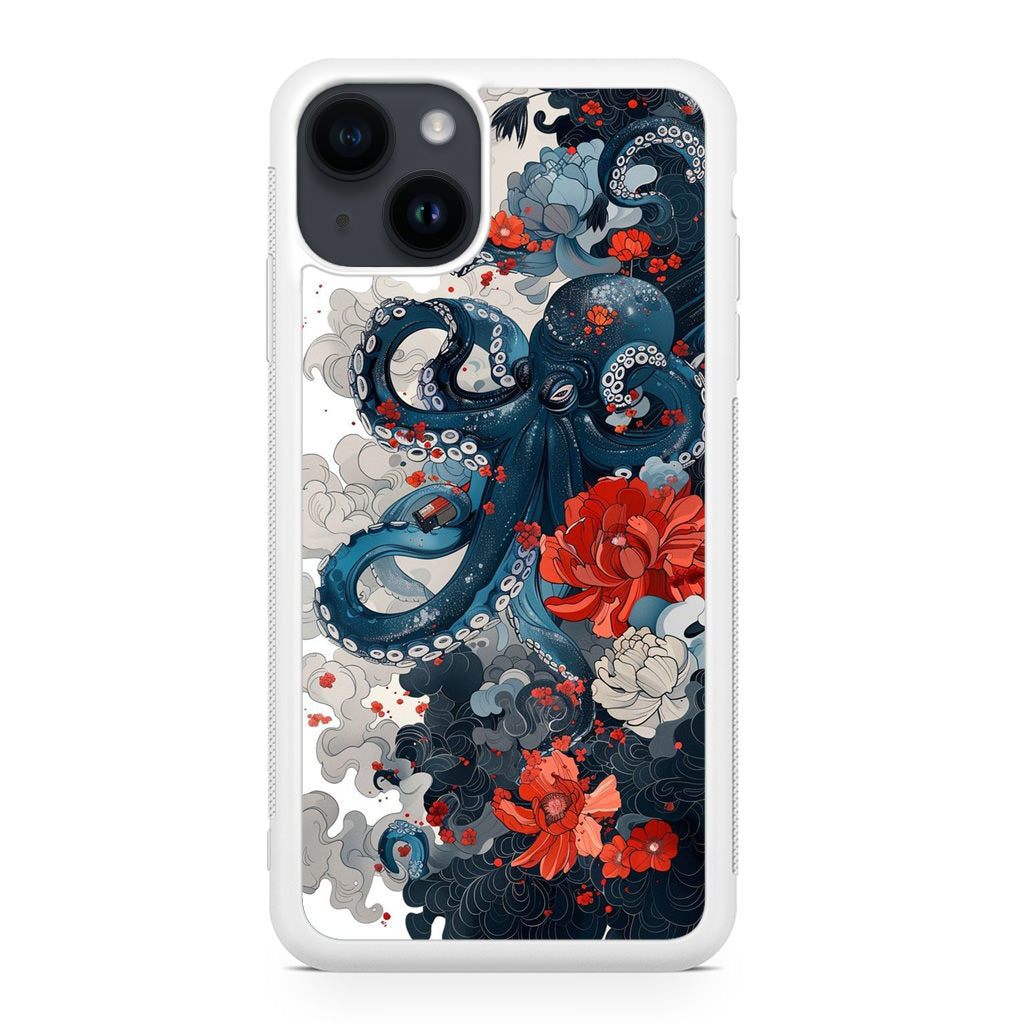 Floral Kraken iPhone 15 / 15 Plus Case
