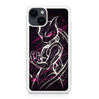 Mewtwo Cosmic Energy iPhone 15 / 15 Plus Case