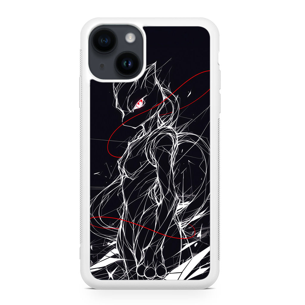 Mewtwo Silent Anomaly iPhone 15 / 15 Plus Case