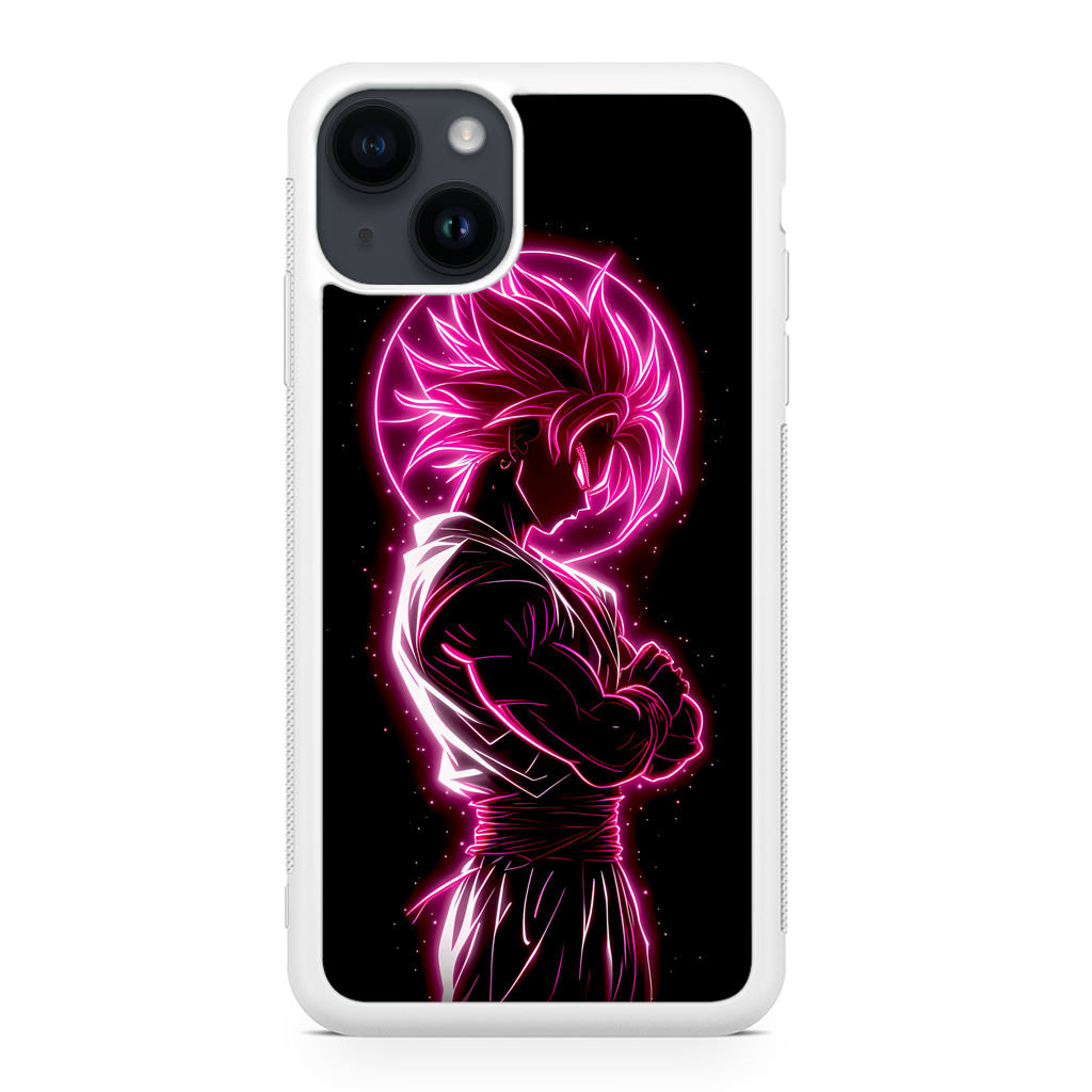 Pink Radiant Saiyan iPhone 15 / 15 Plus Case