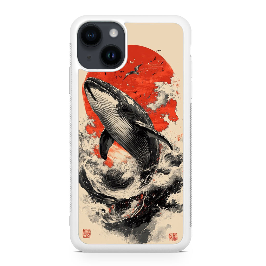The Whale Rises iPhone 15 / 15 Plus Case