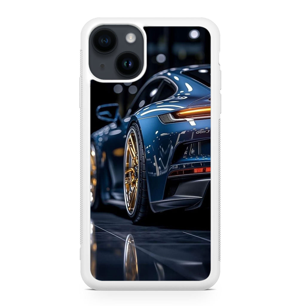 Velvet Thunder Elegance on Wheels iPhone 15 / 15 Plus Case