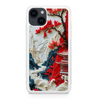 Whispers of the Crimson Zen iPhone 15 / 15 Plus Case