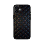 Black Royal Pattern iPhone 16 / 16 Plus Case