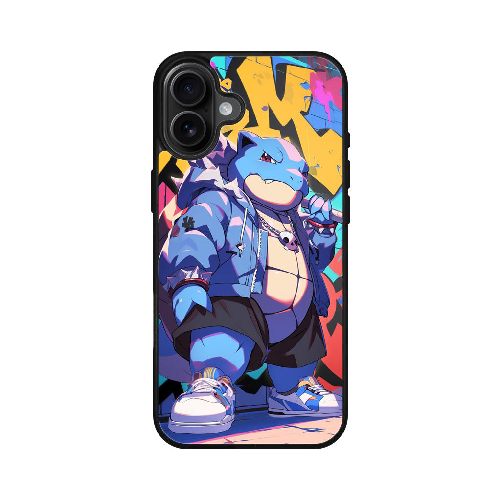 Blastoise Breaks The Block iPhone 16 / 16 Plus Case