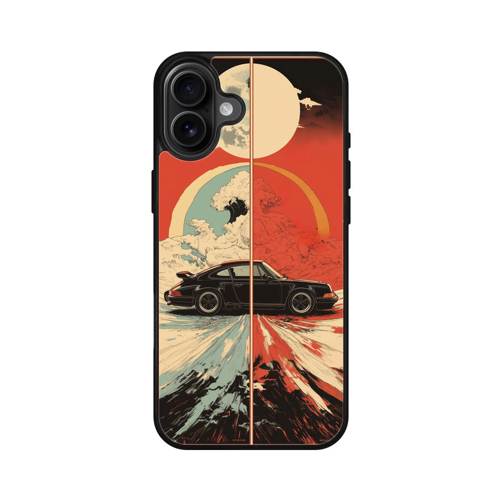 Duality Drive Moonlight and Magma iPhone 16 / 16 Plus Case