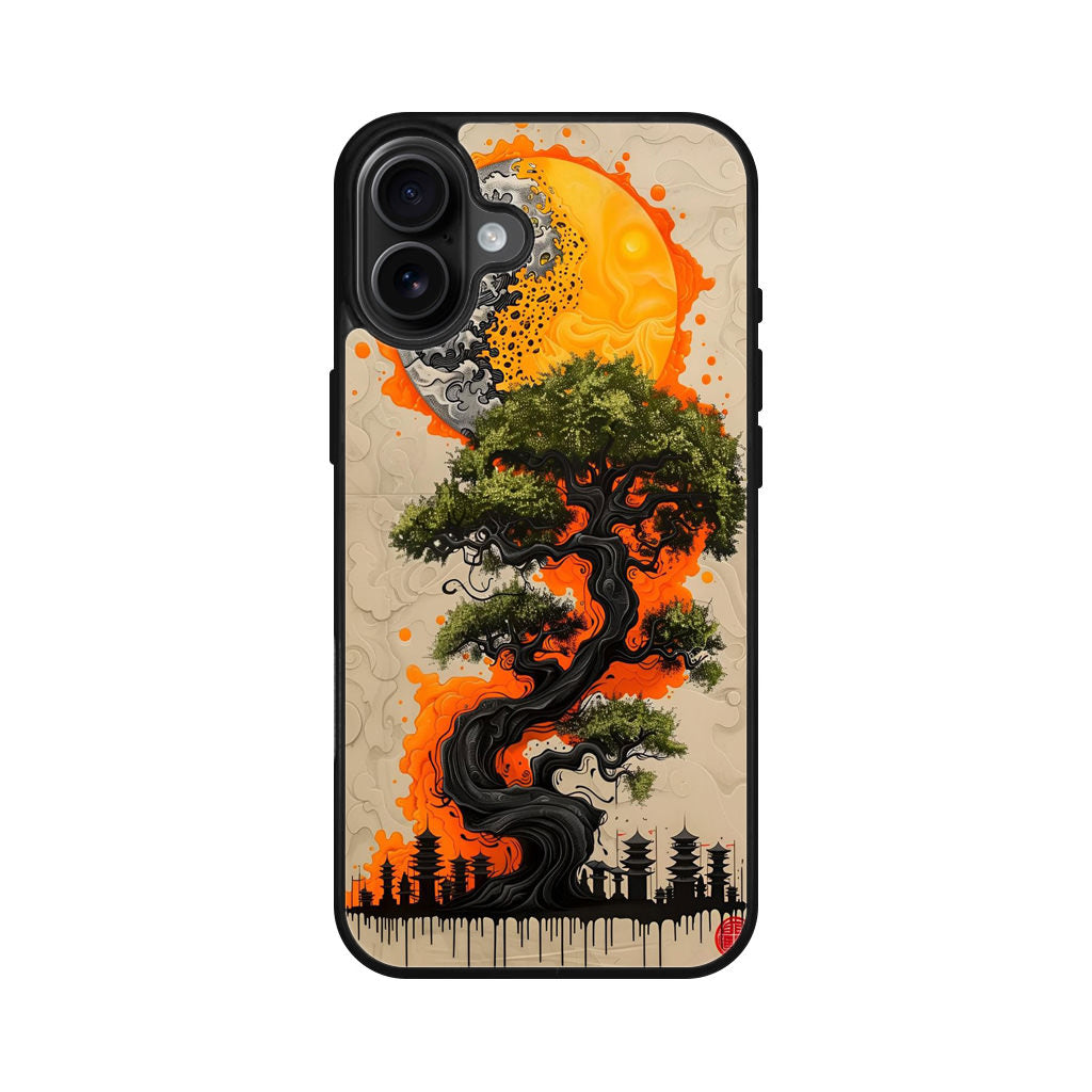 Eclipse of the Eternal Bonsai iPhone 16 / 16 Plus Case