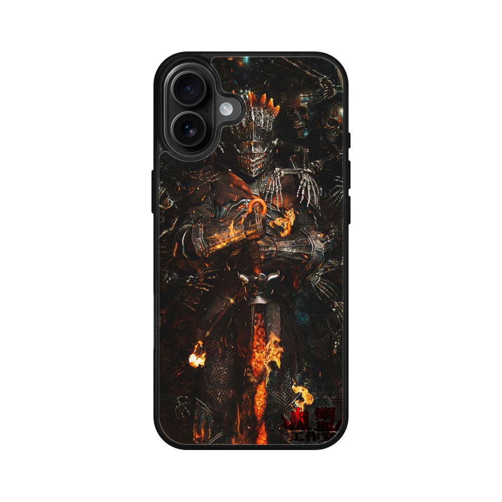 Ember King Warden Cursed Flame iPhone 16 / 16 Plus Case