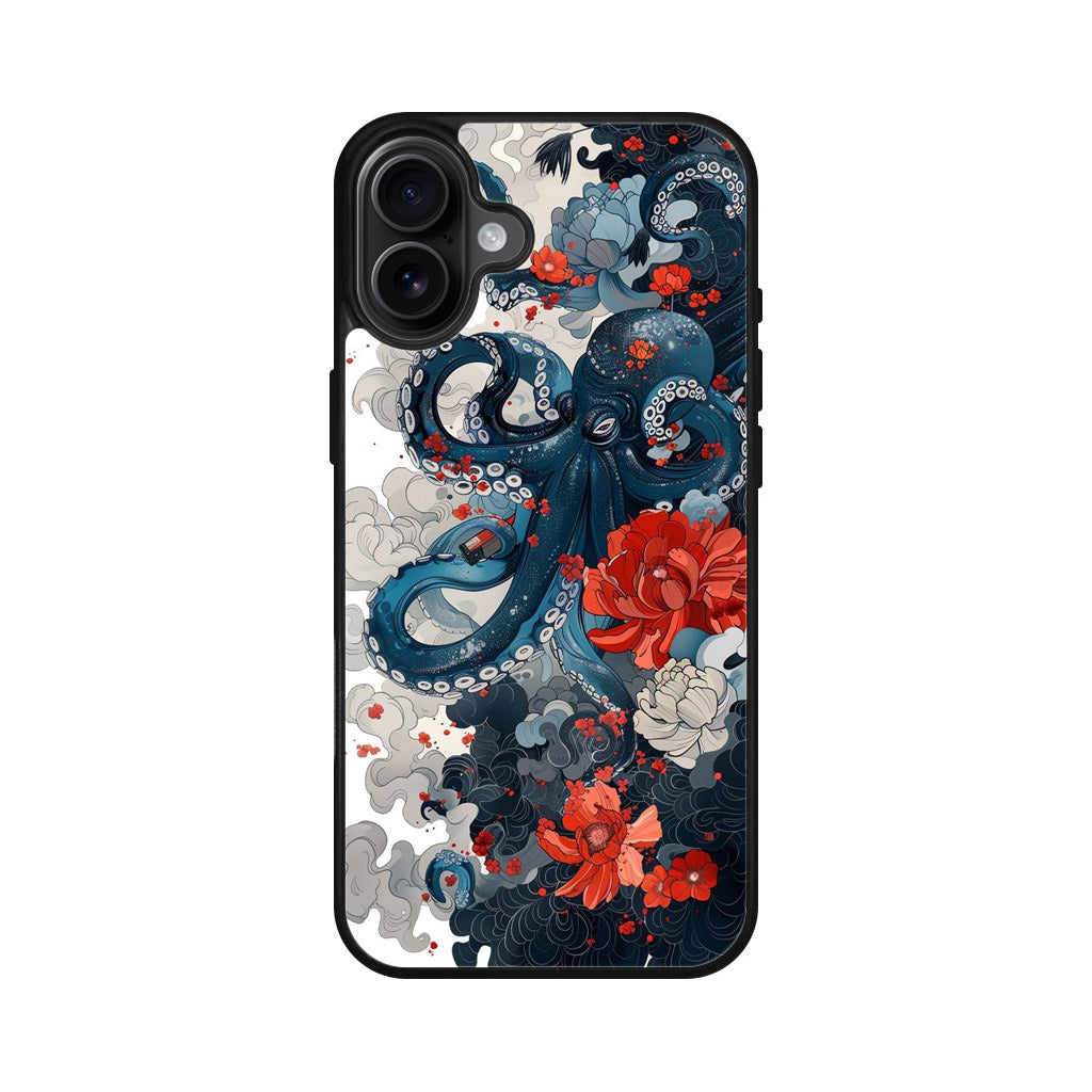 Floral Kraken iPhone 16 / 16 Plus Case