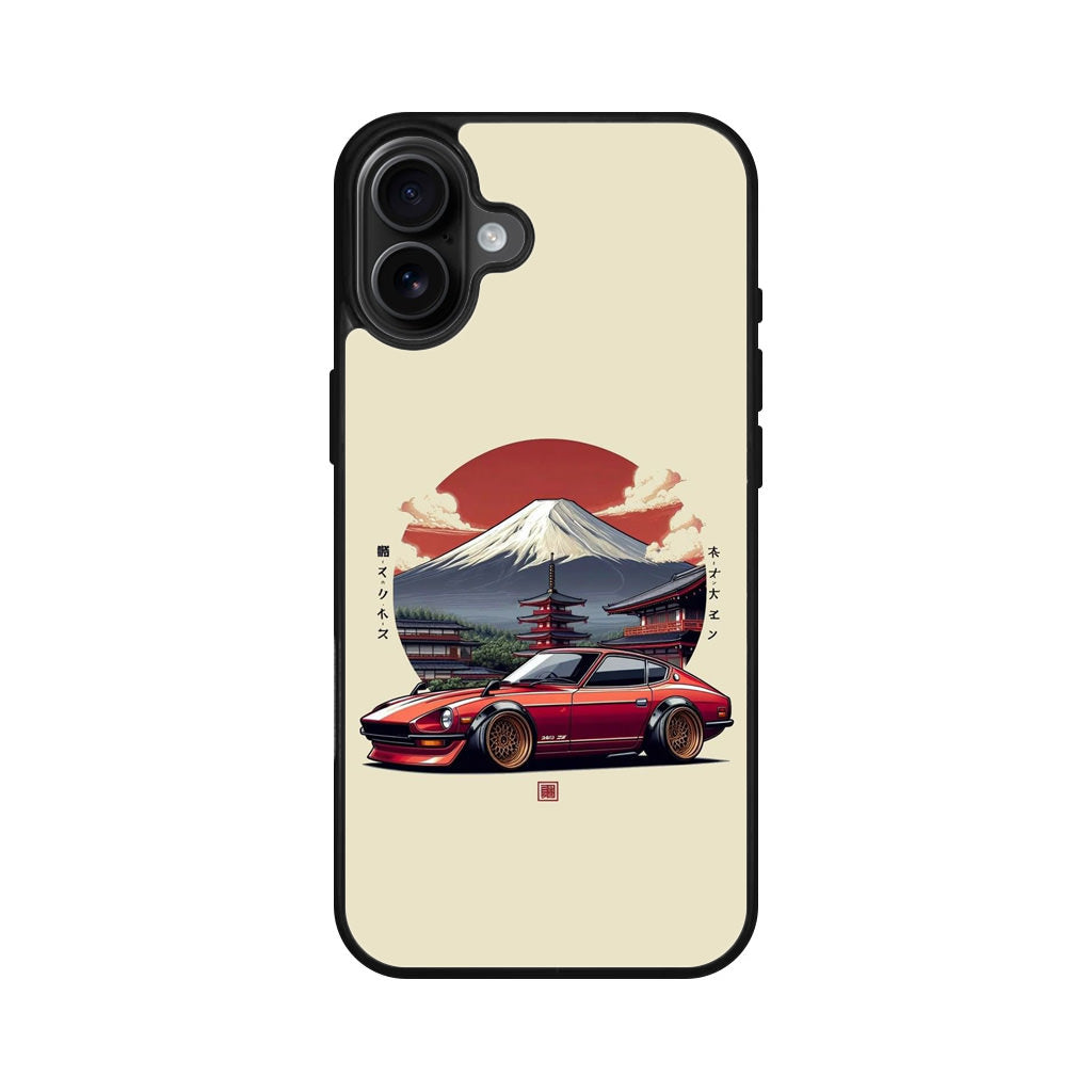 Fuji Fastback Racing the Rising Sun iPhone 16 / 16 Plus Case
