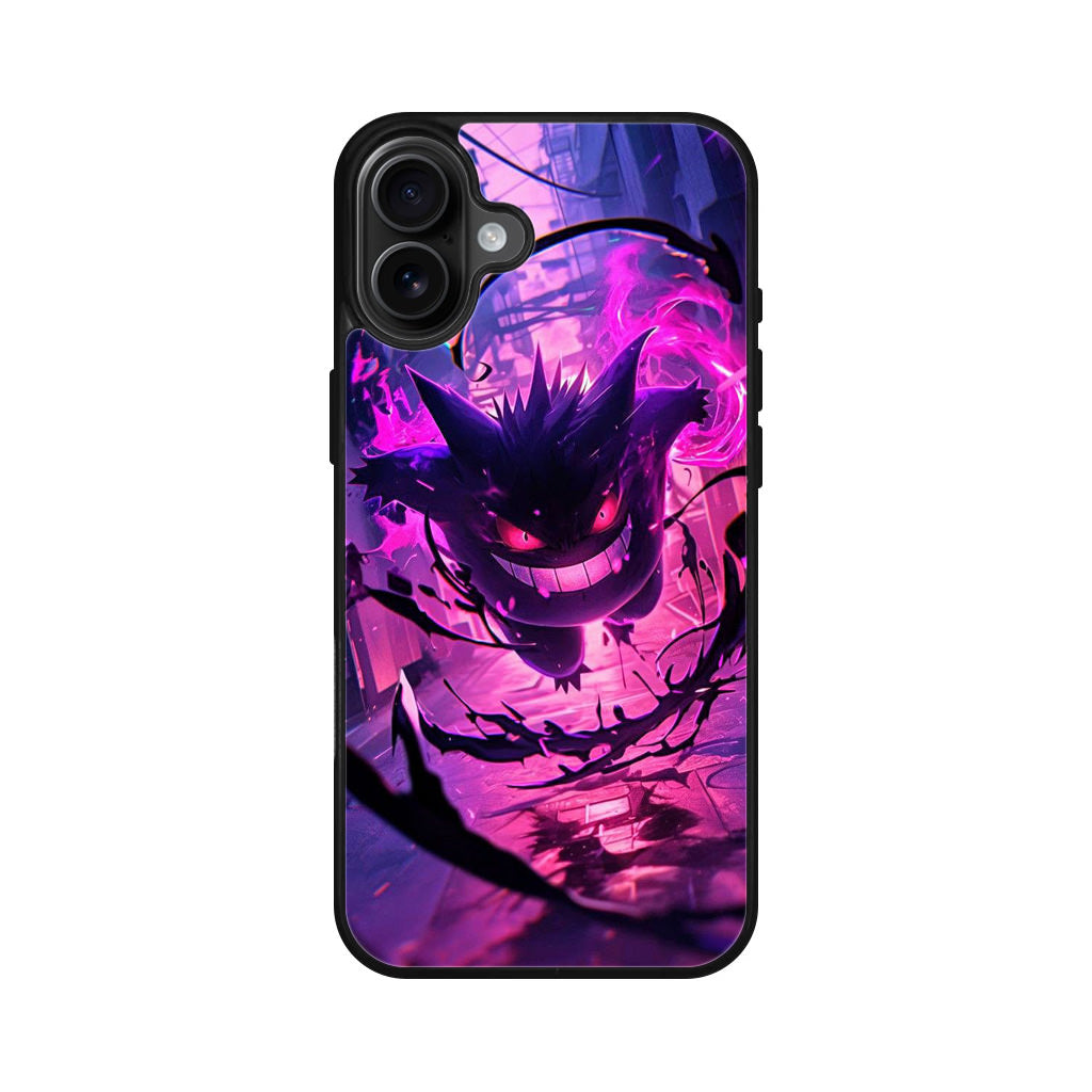 Gengar Phantom Flash iPhone 16 / 16 Plus Case