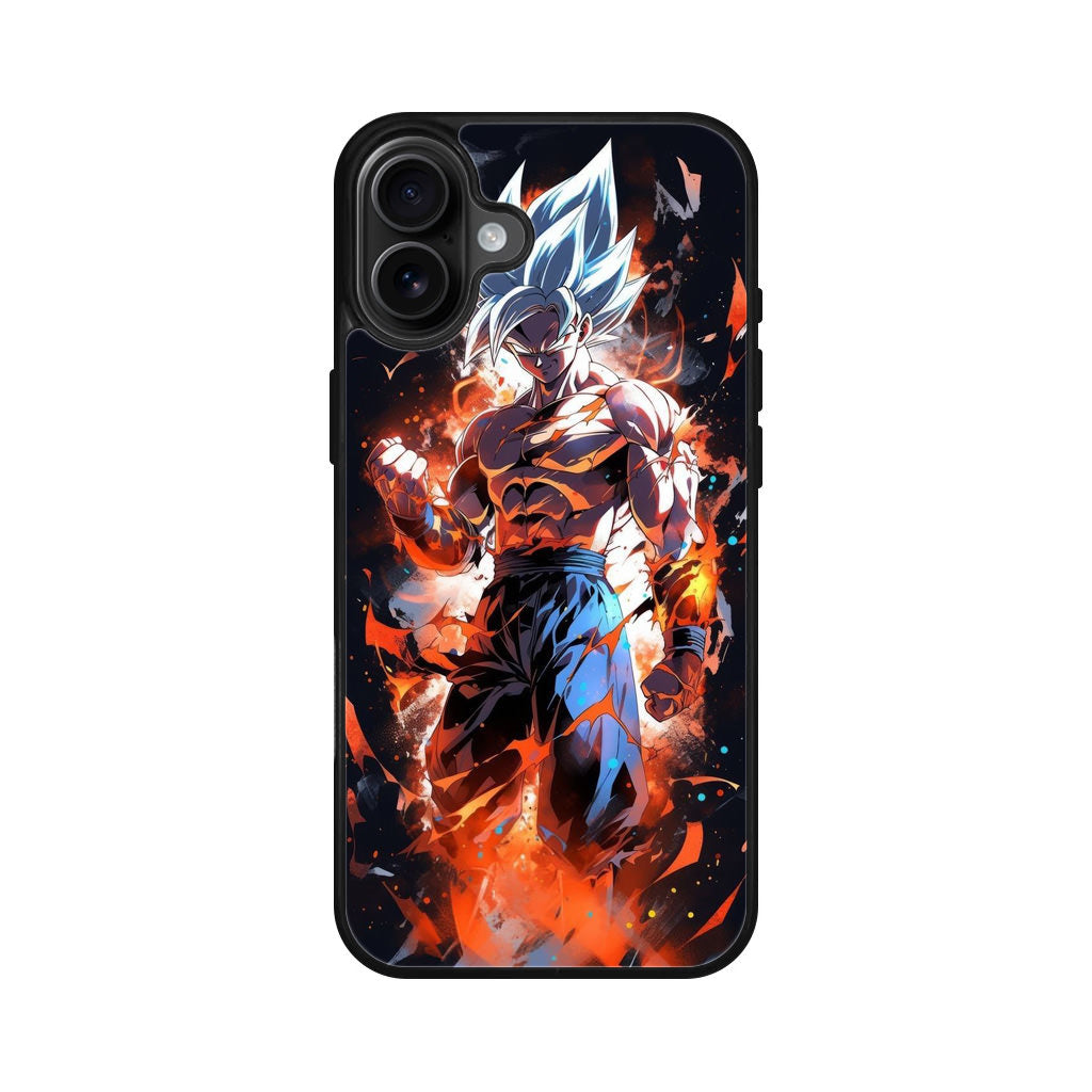 Goku Unleash The Power iPhone 16 / 16 Plus Case