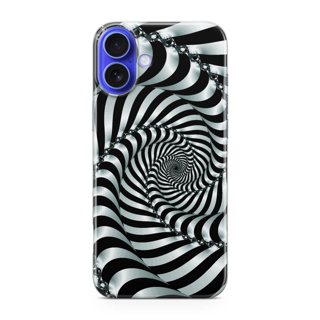 Artistic Spiral 3D iPhone 16 / 16 Plus Case
