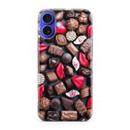 I Love Choco Pattern iPhone 16 / 16 Plus Case