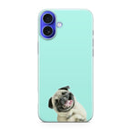 Laughing Pug iPhone 16 / 16 Plus Case