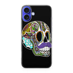 Mustache Sugar Skull iPhone 16 / 16 Plus Case