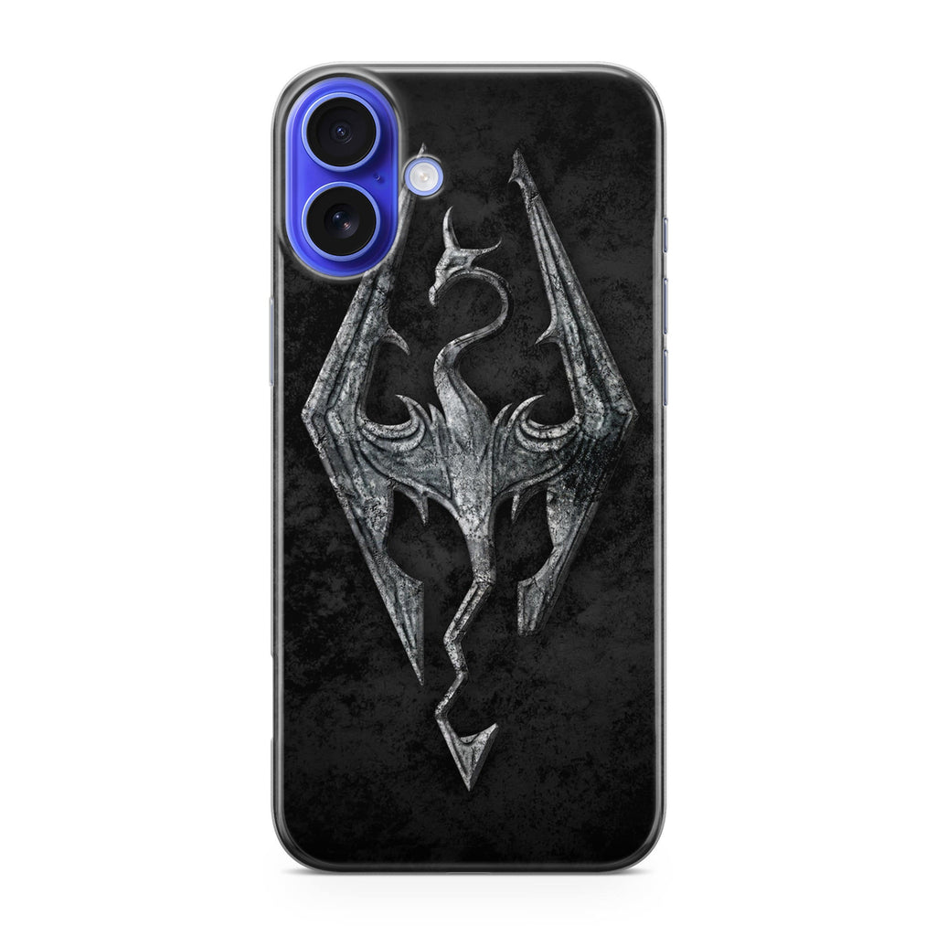 The Elder Scrolls V Skyrim Logo iPhone 16 / 16 Plus Case
