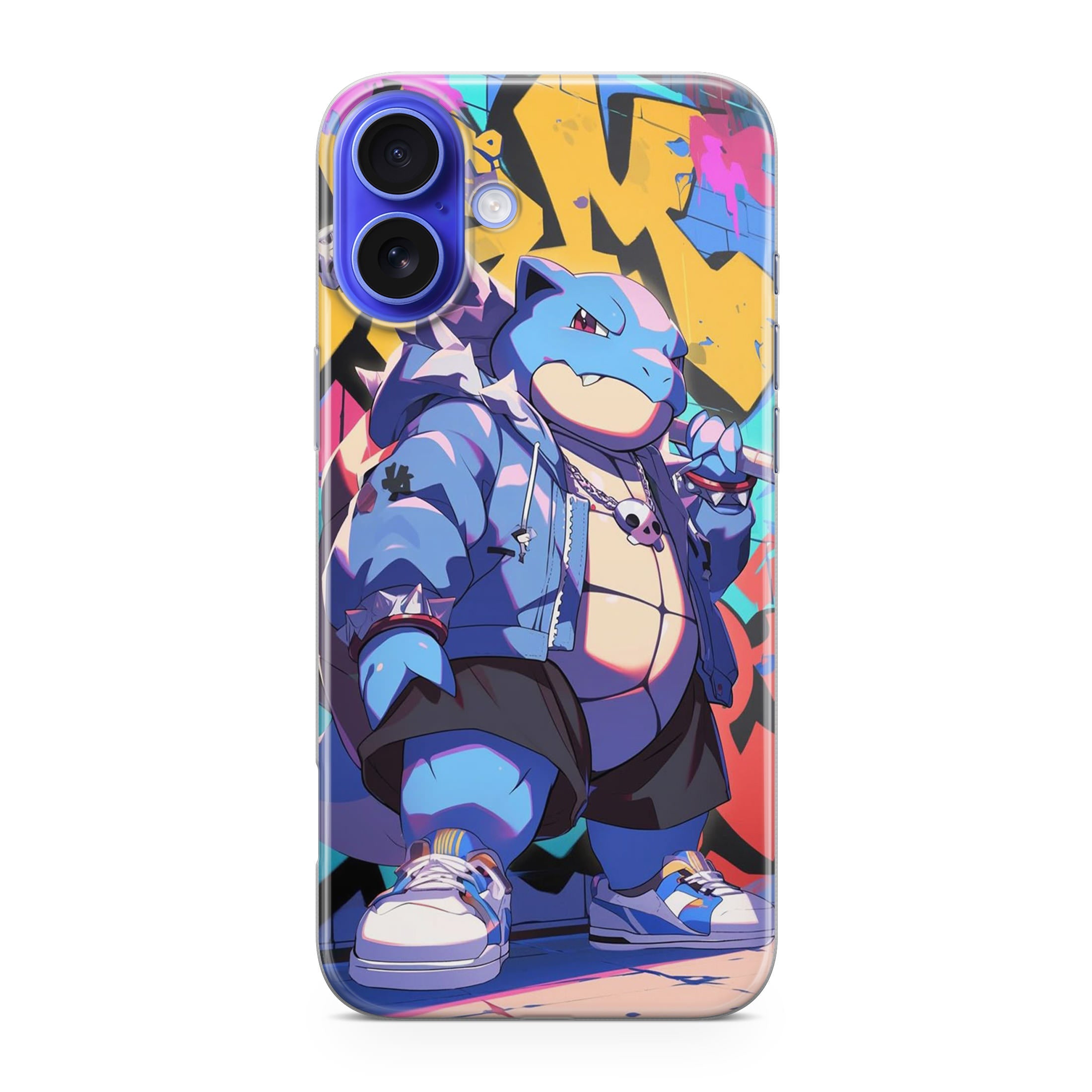 Blastoise Breaks The Block iPhone 16 / 16 Plus Case