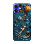 Cardboard Cosmos iPhone 16 / 16 Plus Case