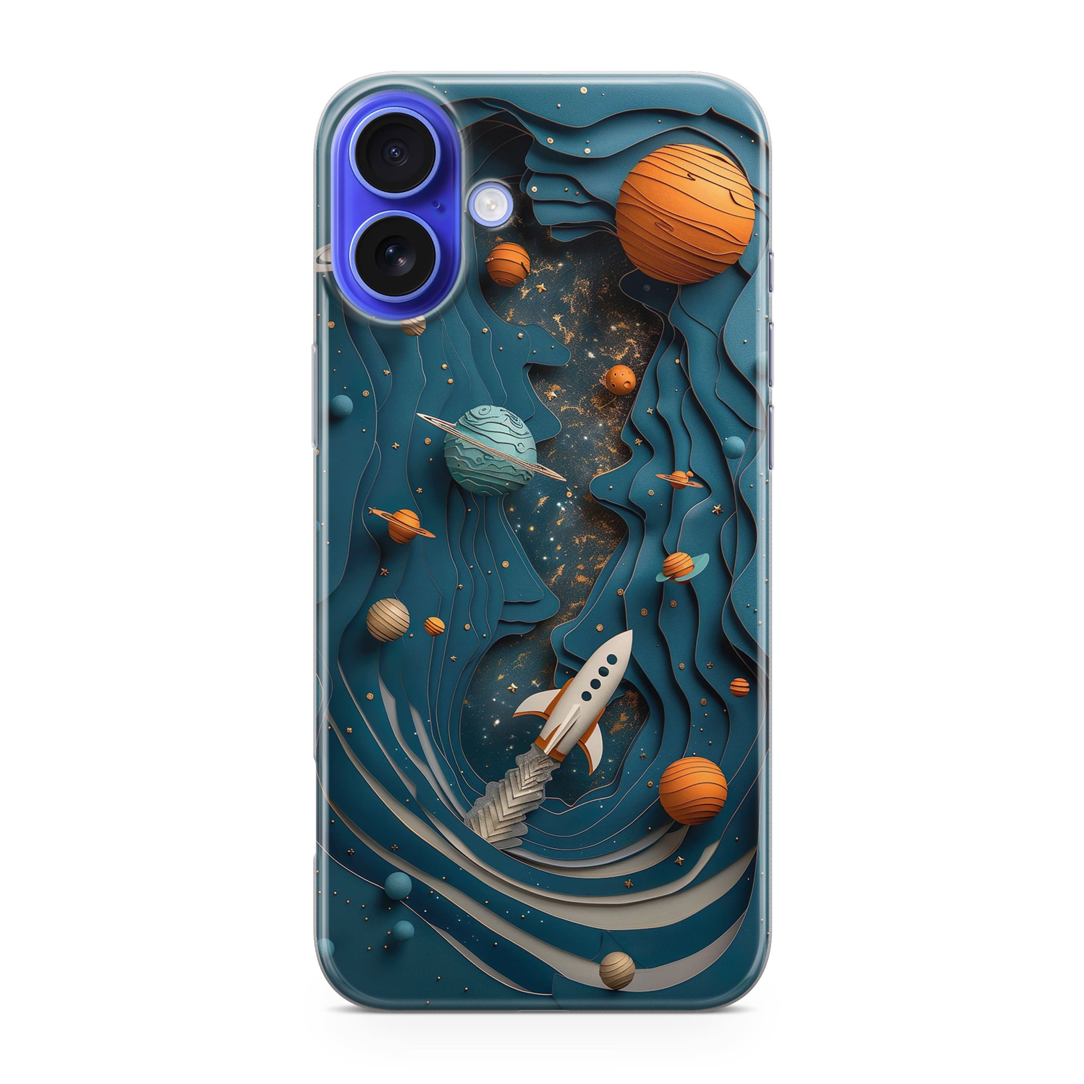 Cardboard Cosmos iPhone 16 / 16 Plus Case