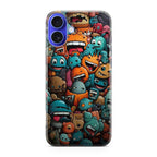 Chaos Chuckles Invasion iPhone 16 / 16 Plus Case