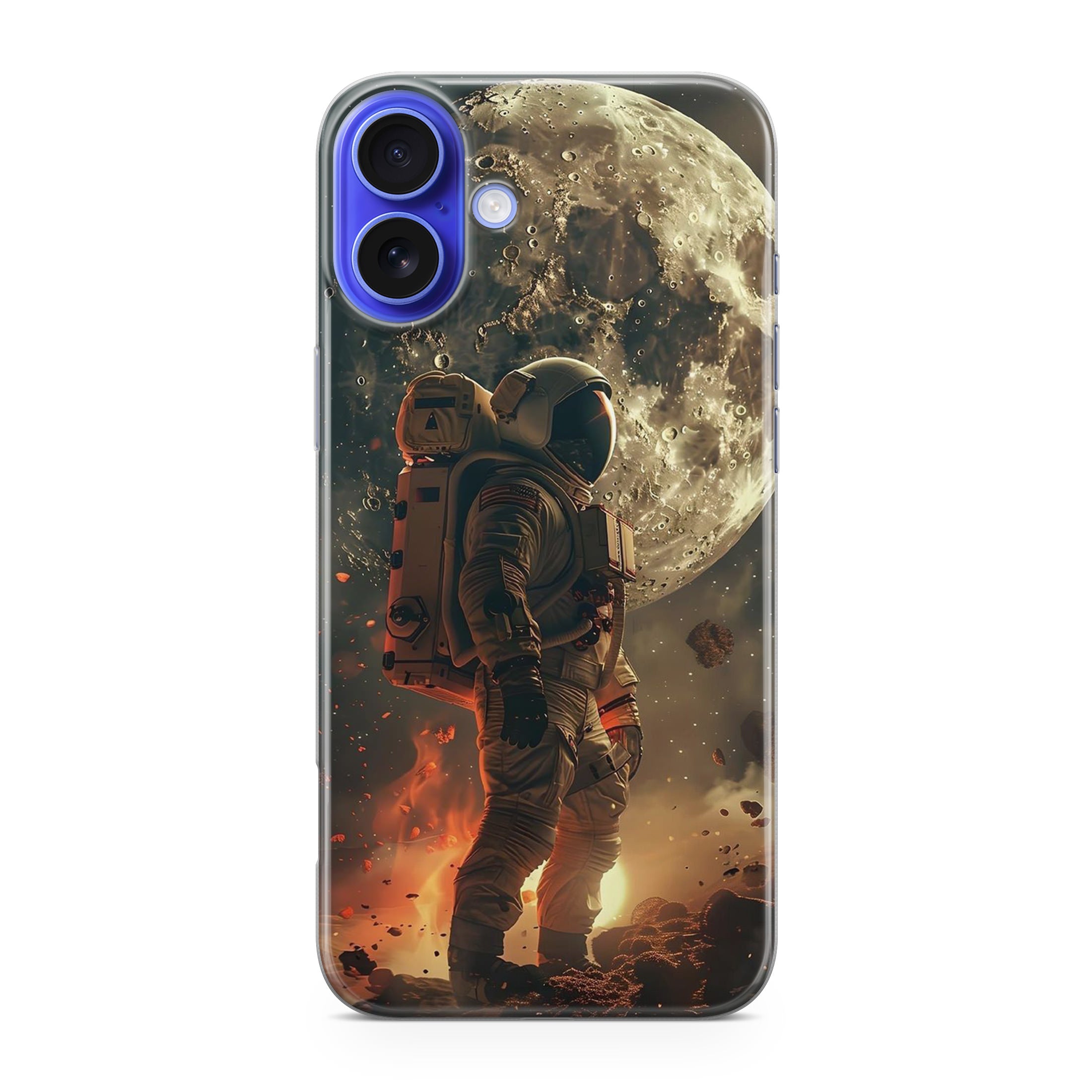 Lunar Sentinel Guardian of the Void iPhone 16 / 16 Plus Case