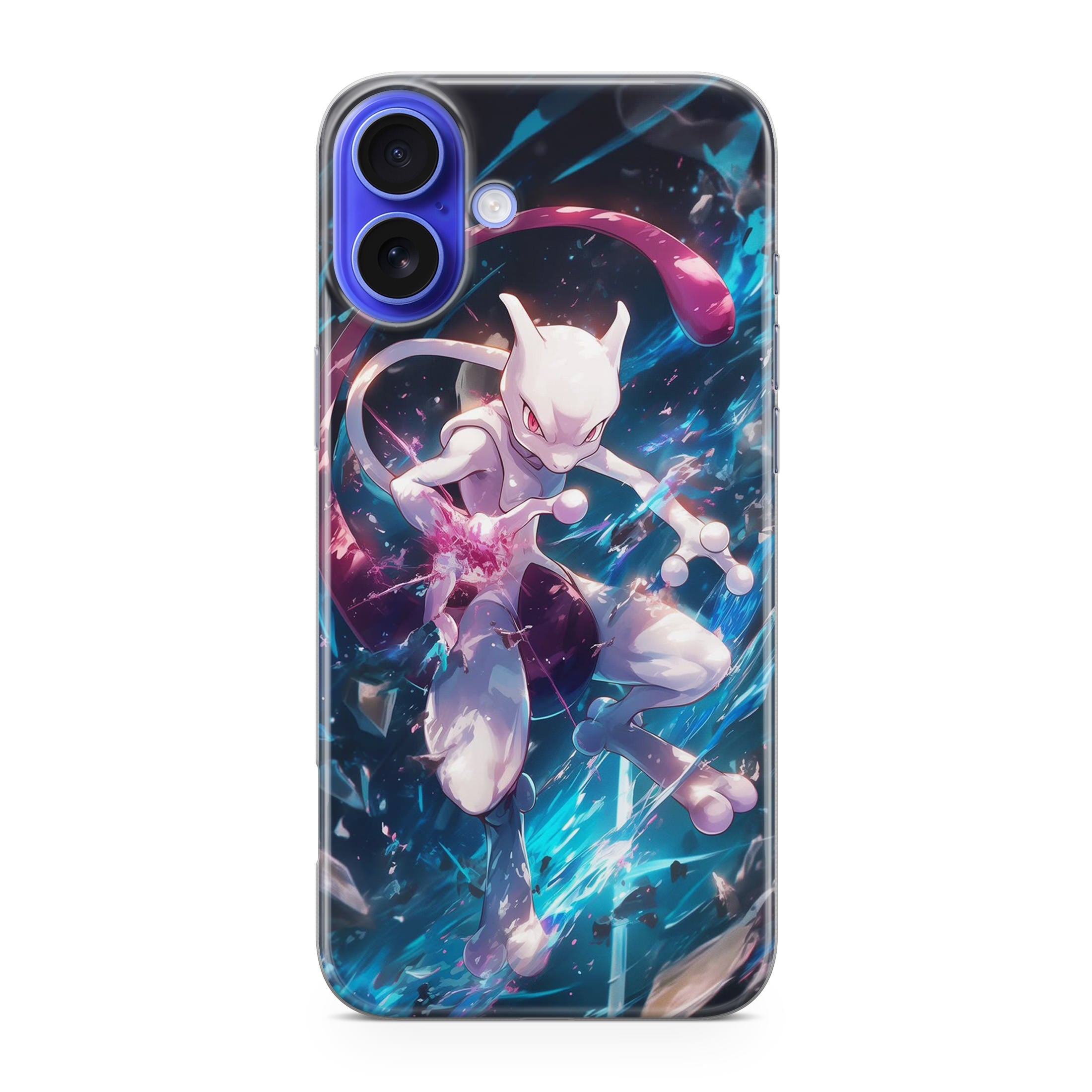 Mewtwo Genesis of Power iPhone 16 / 16 Plus Case