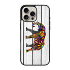 Colorful Elephant Flower iPhone 16 Pro / 16 Pro Max Case