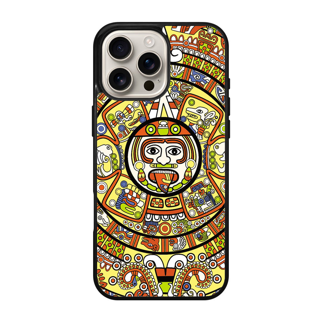 Mayan Calendar iPhone 16 Pro / 16 Pro Max Case