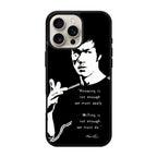 Bruce Lee Quotes iPhone 16 Pro / 16 Pro Max Case