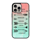 BTS Members Name iPhone 16 Pro / 16 Pro Max Case