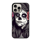 Girl Skull Flower iPhone 16 Pro / 16 Pro Max Case