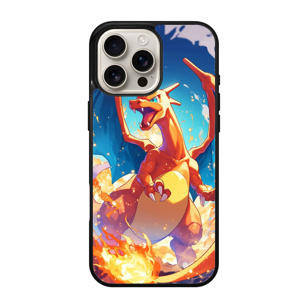 Charizard Crimson Storm iPhone 16 Pro / 16 Pro Max Case