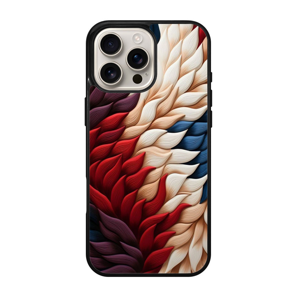 Colorful Feathers Art iPhone 16 Pro / 16 Pro Max Case