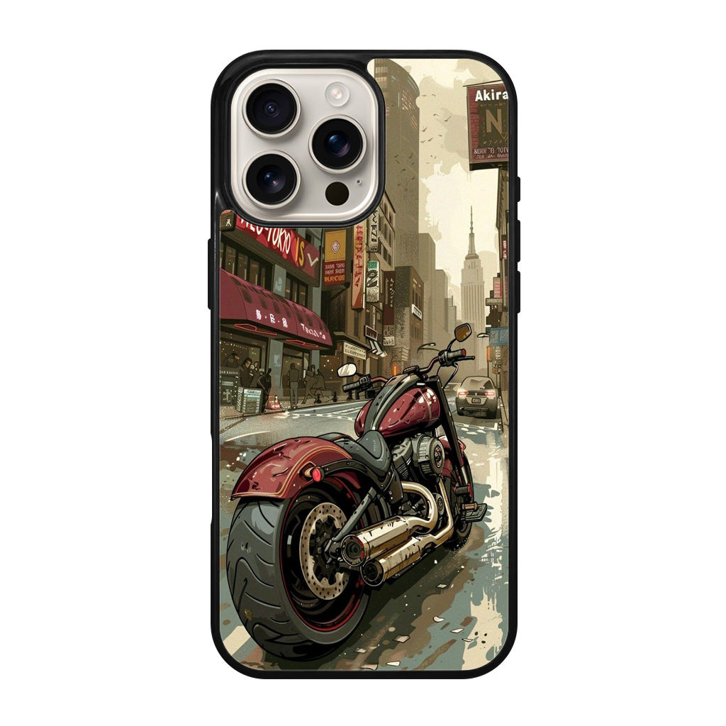 Motorcycle In Tokyo Streets iPhone 16 Pro / 16 Pro Max Case